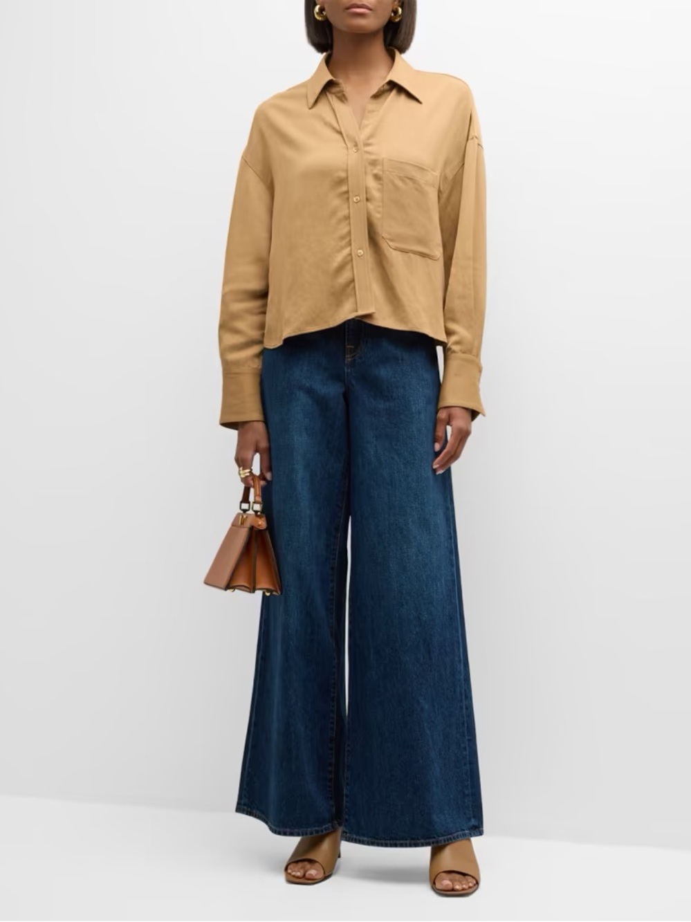 TWP Tiny Dancer Wide Leg Jeans NEW